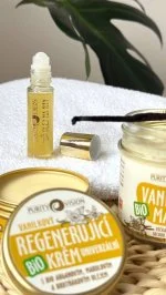 Purity Vision Vanilkový olej na pery BIO (10 ml) - voňavá pomoc vysušeným perám