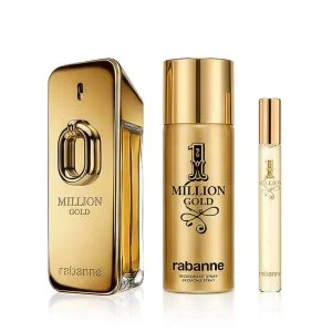 Paco Rabanne Million Gold Intense 100 ml + EDT MINI 1 Milion 10 ml + DEO v spreji parfumovaná voda pre mužov
