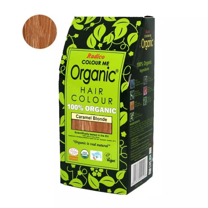 Radico Prírodná farba na vlasy BIO (100 g) - karamelová