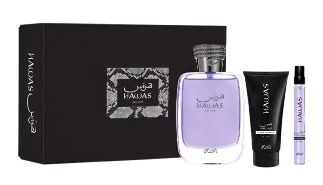 Hawas Men M 100 ml + EDP 10 ml + parfumovaný sprchovací gél parfumovaná voda 50 ml