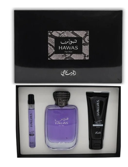 Hawas Men M 100 ml + EDP 10 ml + parfumovaný sprchovací gél parfumovaná voda 50 ml