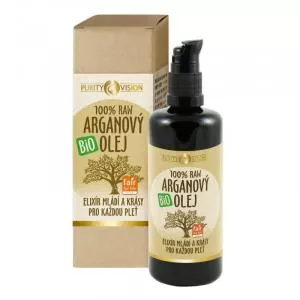 Purity Vision Surový organický arganový olej 100 ml