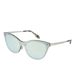 Ray-Ban RB3580N Blaze Cat Eye slnečné okuliare 43x140 mm zelené pre ženy