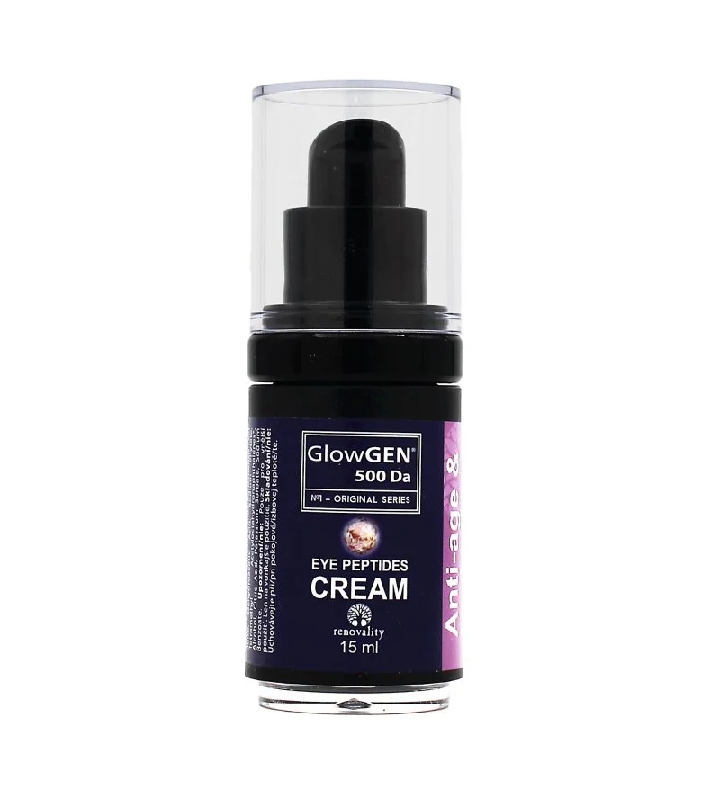 GlowGEN 500 Da Eye Peptides Cream očný krém s peptidmi 15 ml