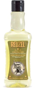 3 v 1 Tea Tree šampón-kondicionér-sprchový gél šampón pre mužov 3 v 1 pre mužov 350 ml