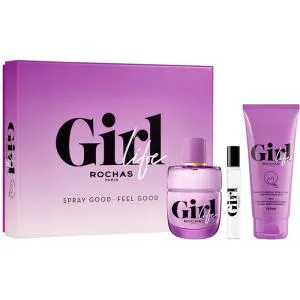 Rochas Girl Life EDP 75 ml + EDP MINI 7,5 ml + balzam na telo 100 ml W