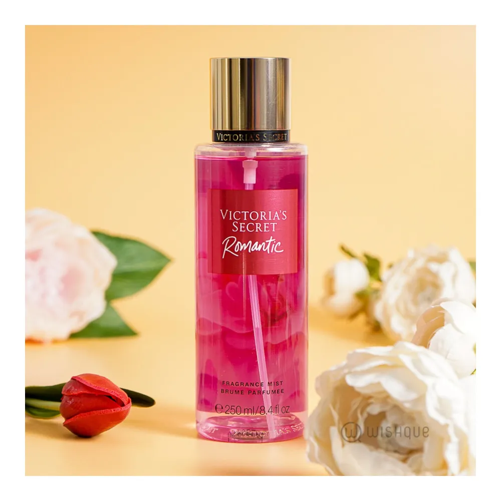 Romantic telový sprej pre ženy 250 ml