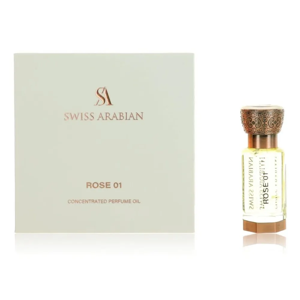 Rose 01 koncentrovaný parfumovaný olej unisex 12 ml