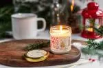 Rozvoněno Vonná sviečka - Vianočný zázrak (130 ml) - s perníkovým korením