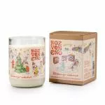 Rozvoněno Vonná sviečka - Voňavý advent (310 ml) - s mandľami, muškátovým orieškom a vanilkou