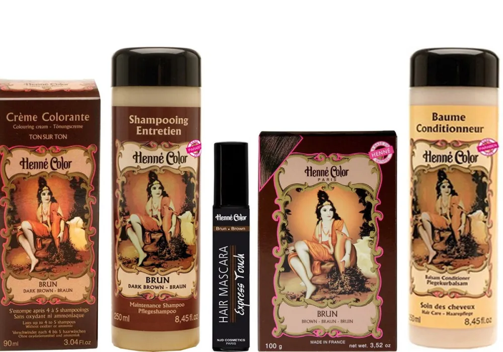 Henné Color Šampón 250ml hnedý