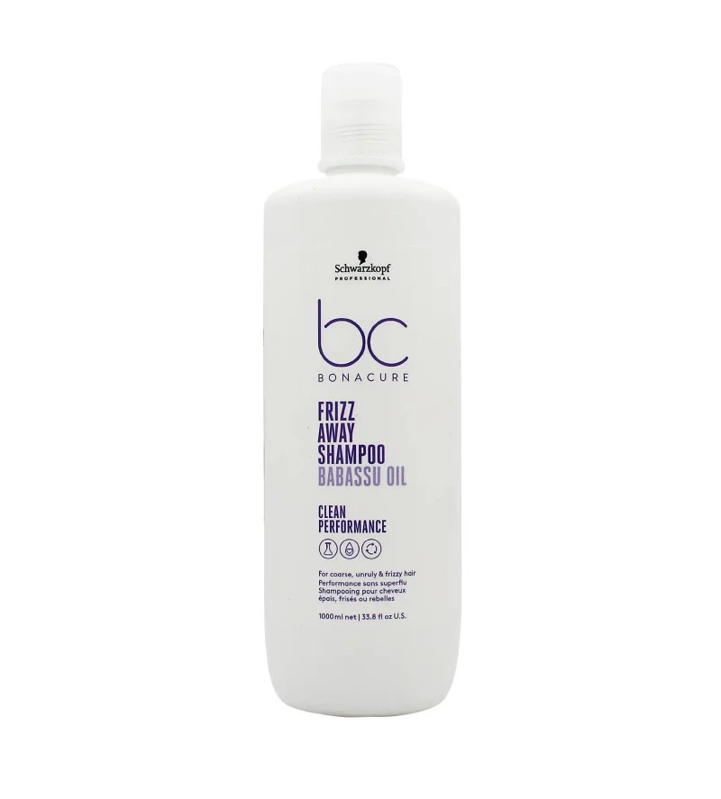 Professional BC Frizz Away Shampoo šampón pre nepoddajné a krepovité vlasy 1000 ml