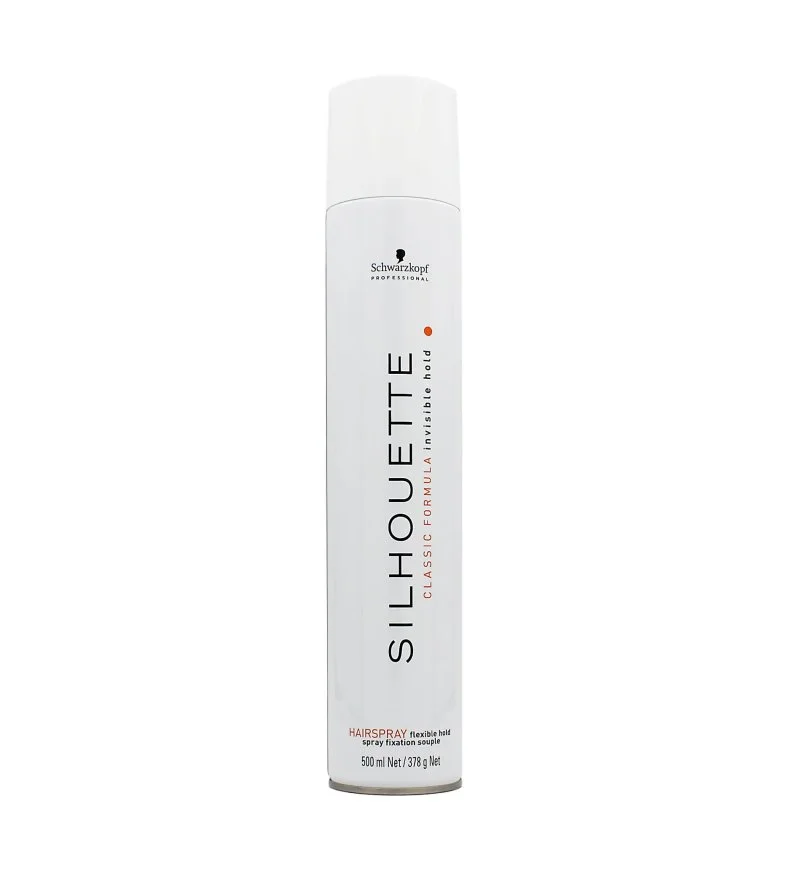 Silhouette Flexible Hold Spray lak na vlasy pre lesk a pružnú fixáciu 500 ml