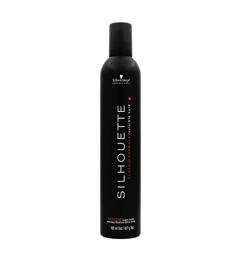 Silhouette Super Hold Foam pena na vlasy pre objem a vitalitu so silnou fixáciou 500 ml