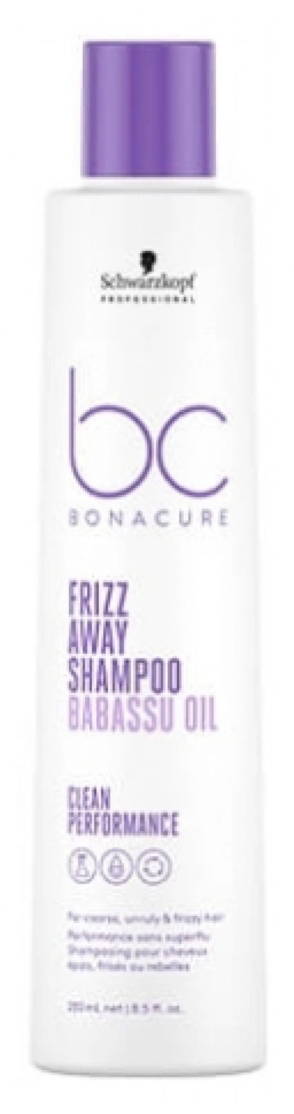 BC Frizz Away Shampoo šampón pre nepoddajné a krepovité vlasy 250 ml