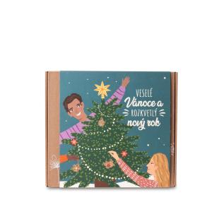 Semienkové bomby - stredná darčeková sada - Veselé Vianoce (9 ks)