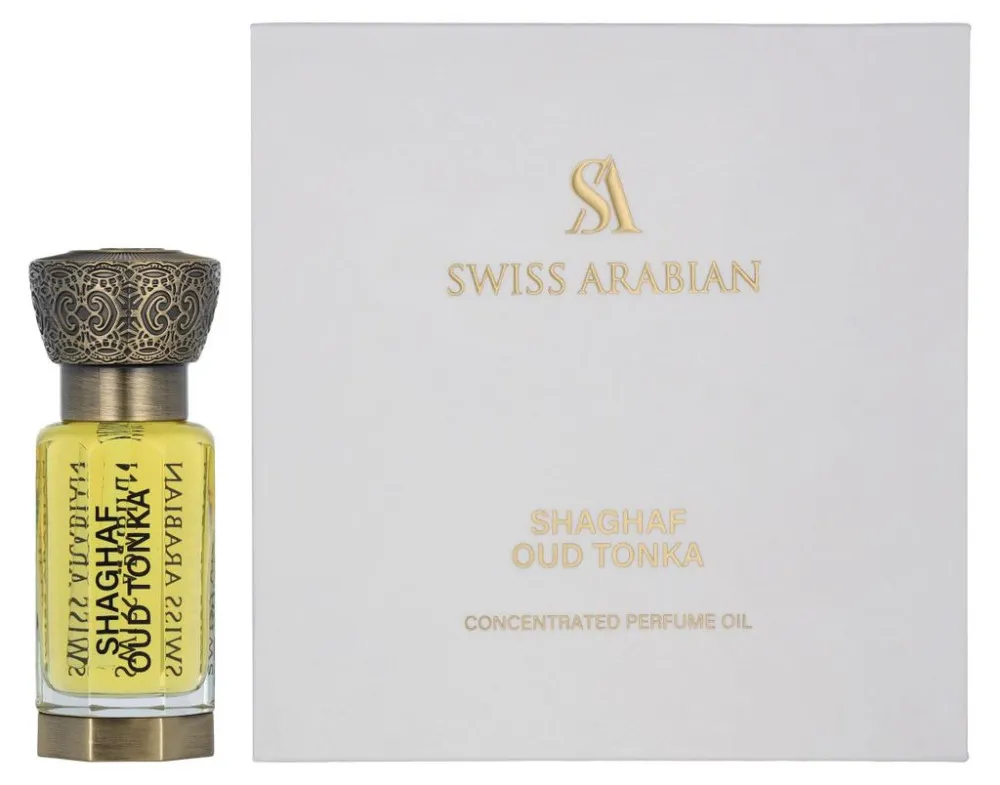 Shaghaf Oud Tonka koncentrovaný parfumovaný olej unisex 12 ml