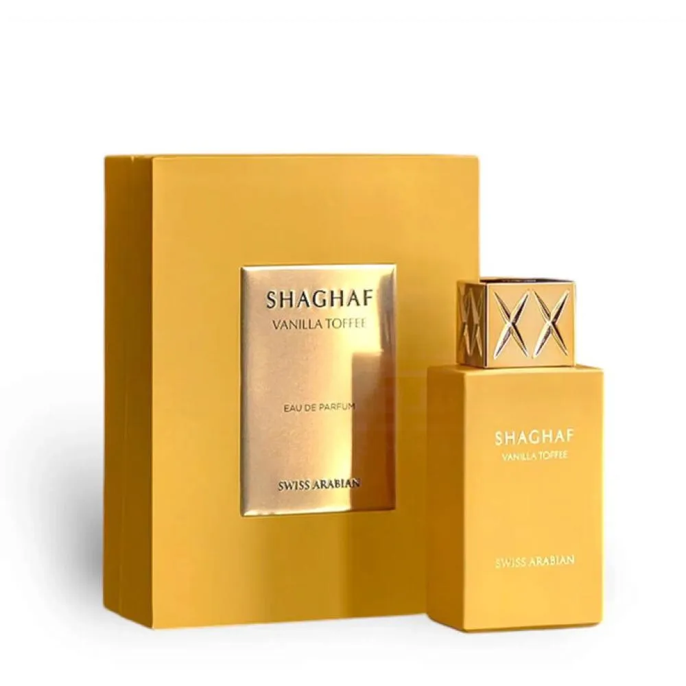 Shaghaf Vanilla Toffee parfumovaná voda unisex 75 ml