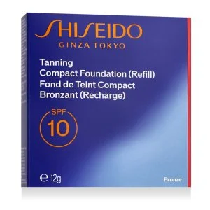 Shiseido Bronzujúci kompaktný make-up SPF 10 - náhradná náplň (Bronze) 12 g