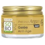 SO’BiO étic Anti-age Precieux Argan Gel nočný BIO (50 ml) - regeneruje a vyhladzuje pleť