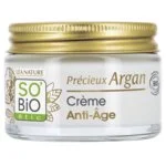 SO’BiO étic Anti-age Precieux Argan Denný krém BIO (50 ml) - hydratuje, spevňuje a rozjasňuje pleť
