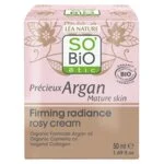 SO’BiO étic Anti-age Precieux Argan Ružový denný krém na spevnenie GOLD BIO (50 ml) - spevňuje a rozjasňuje pleť