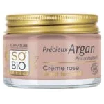 SO’BiO étic Anti-age Precieux Argan Ružový denný krém na spevnenie GOLD BIO (50 ml) - spevňuje a rozjasňuje pleť