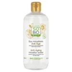 SO’BiO étic Anti-Age Precieux Argan Anti-age micelárna voda s hyalurónom BIO (500 ml) - s kyselinou hyalurónovou