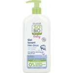 SO’BiO étic BABY Umývací gél pre deti - extra jemný na telo aj vlasy BIO (500 ml) - neštípe v očiach