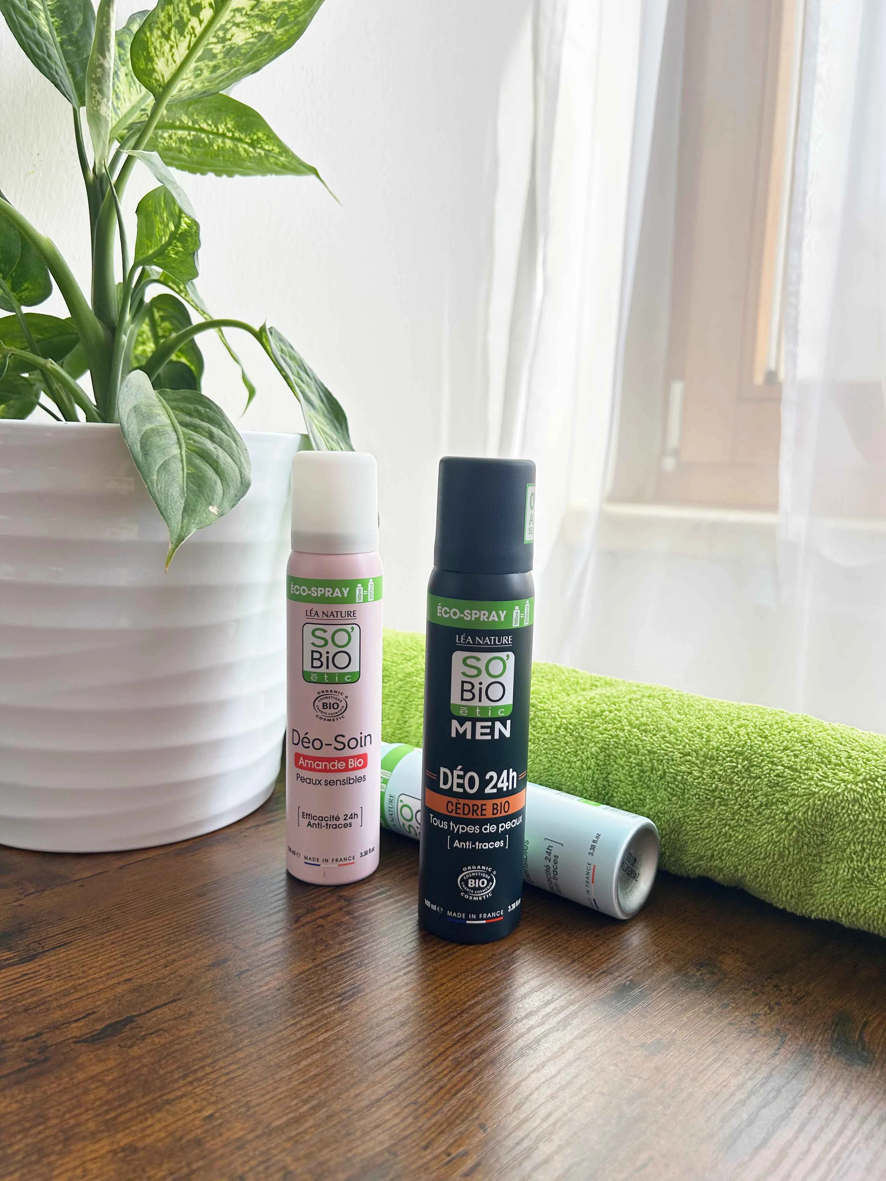 SO’BiO étic Prírodný deodorant ECO SPRAY 24h MEN - céder BIO (100 ml) - účinný až 24 hodín