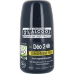 SO’BiO étic Deodorant roll-on 24h MEN - zázvor BIO (50 ml) - účinný až 24 hodín