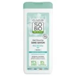 SO’BiO étic Sprchový gél BEZ MYDLA s kvetom lotosu BIO (650 ml) - ideálny pre suchú a citlivú pokožku