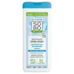 SO’BiO étic Sprchový gél EXTRA JEMNÝ s BIO Aloe vera (650 ml) - intenzívne hydratuje