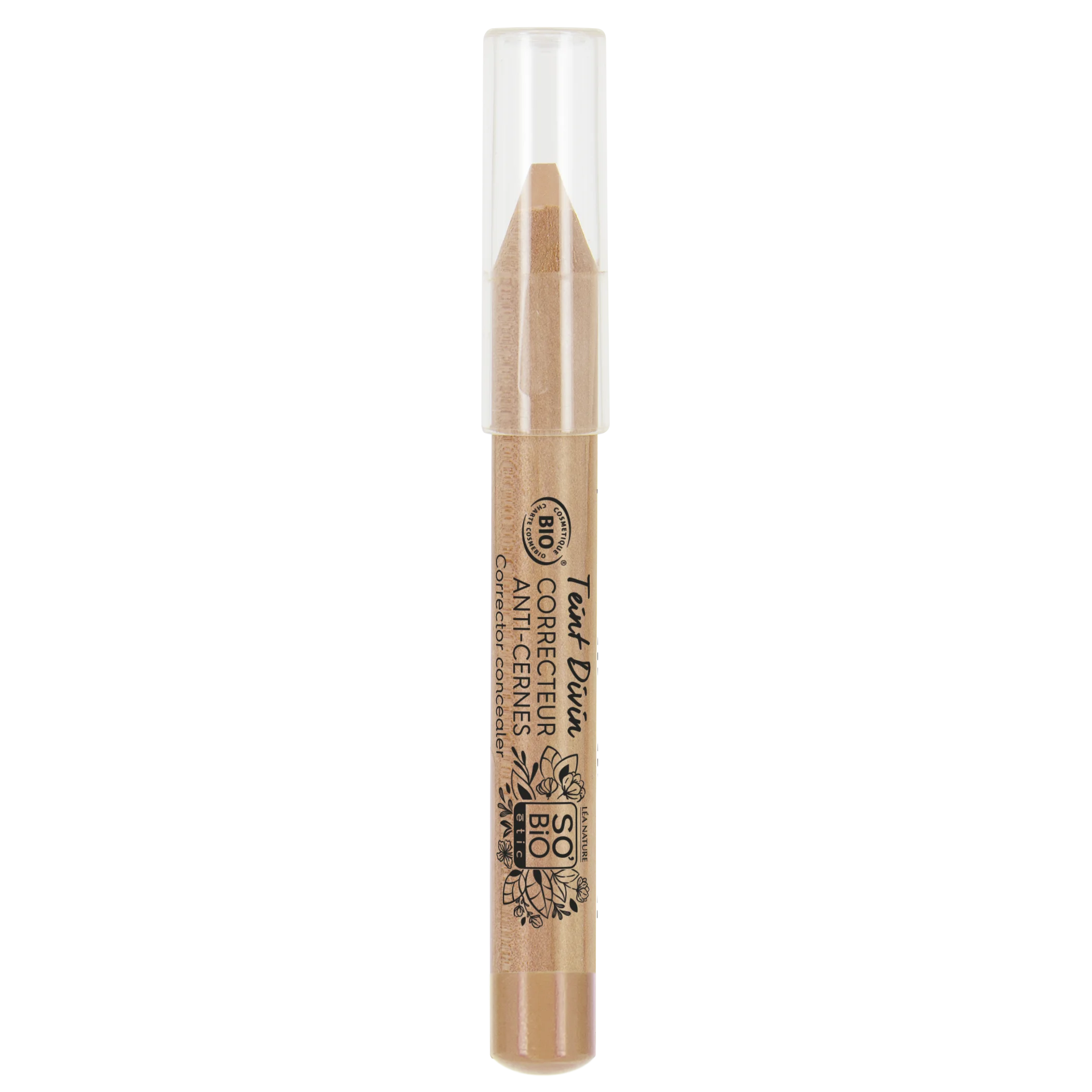 SO’BiO étic Korektor BIO (4 g) 25 BEIGE DORÉ — zlatá béžová - zakryje nedokonalosti pleti