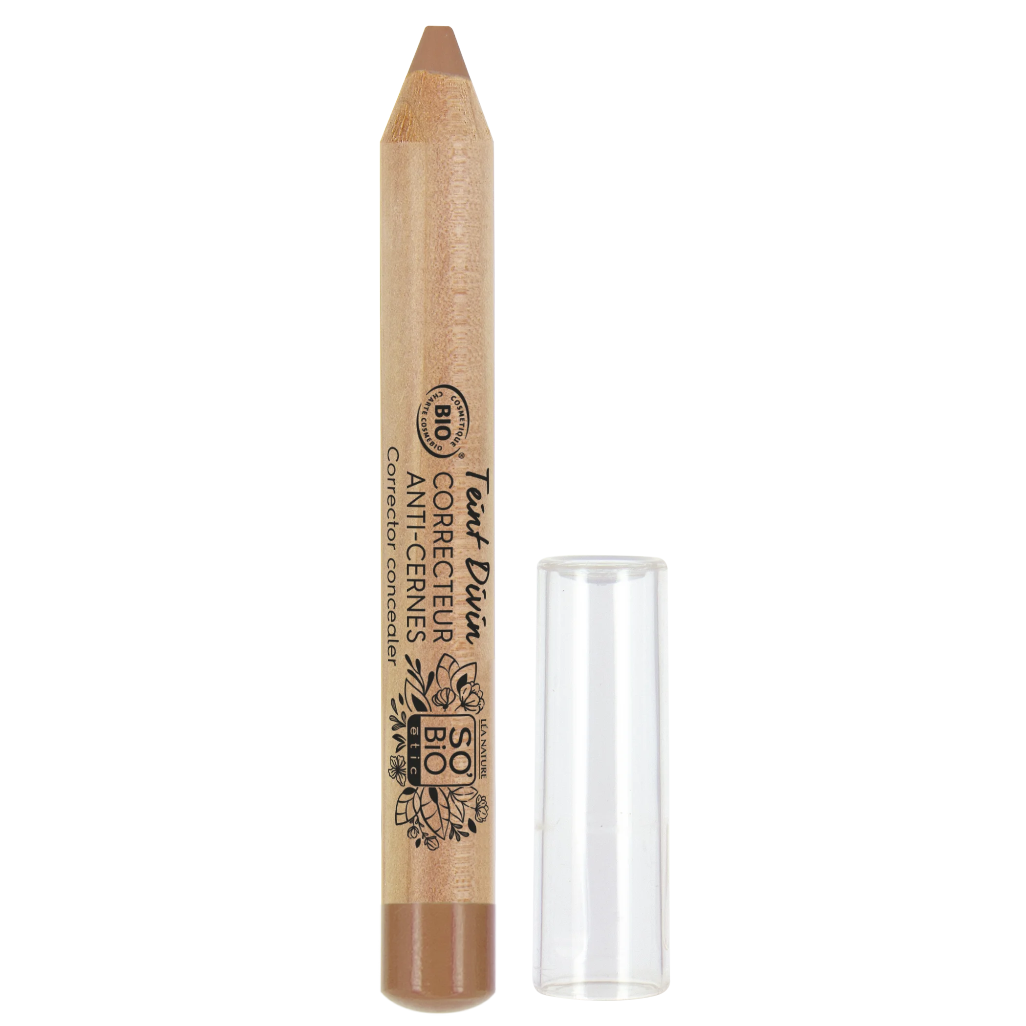 SO’BiO étic Korektor BIO (4 g) 25 BEIGE DORÉ — zlatá béžová - zakryje nedokonalosti pleti