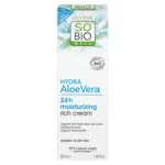 SO’BiO étic Bohato hydratačný denný krém s Aloe vera BIO (50 ml) - s kyselinou hyalurónovou