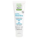 SO’BiO étic Bohato hydratačný denný krém s Aloe vera BIO (50 ml) - s kyselinou hyalurónovou