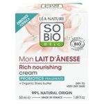 SO’BiO étic Bohato vyživujúci krém s BIO oslím mliekom (50 ml) - pre veľmi suchú pleť