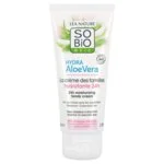 SO’BiO étic Hydratačný hypoalergénny krém s Aloe vera pre celú rodinu BIO (100 ml) - hydratuje, upokojuje a regeneruje