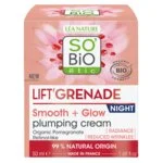 SO’BiO étic Nočný rozjasňujúci krém proti vráskam Lift'Grenade BIO (50 ml) - s granátovým jablkom