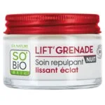 SO’BiO étic Nočný rozjasňujúci krém proti vráskam Lift'Grenade BIO (50 ml) - s granátovým jablkom