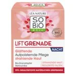 SO’BiO étic Nočný rozjasňujúci krém proti vráskam Lift'Grenade BIO (50 ml) - s granátovým jablkom