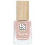 SO’BiO étic Lak na nechty - 60 romantická ružová (11 ml) - so žiarivou a intenzívnou farbou