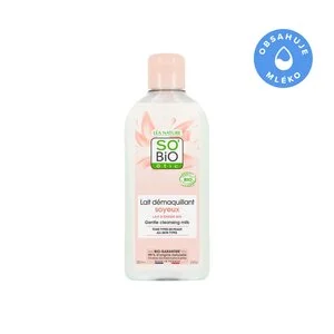 SO’BiO étic Odličovacie mlieko s obsahom BIO oslieho mlieka (200 ml) - jemne odstráni make-up aj nečistoty