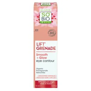 SO’BiO étic Starostlivosť o očné okolie Lift'Grenade BIO (15 ml) - s granátovým jablkom