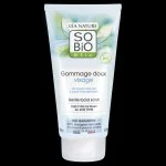 SO’BiO étic Jemný peeling na časté použitie Aloe vera hydratačný BIO (150 ml) - s kyselinou hyalurónovou