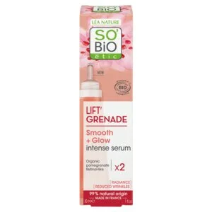 SO’BiO étic Rozjasňujúce sérum proti vráskam Lift'Grenade BIO (30 ml) - s granátovým jablkom