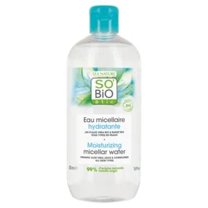 SO’BiO étic Hydratačná micelárna voda s Aloe vera BIO (500 ml) - obohatená o chrpovú vodu