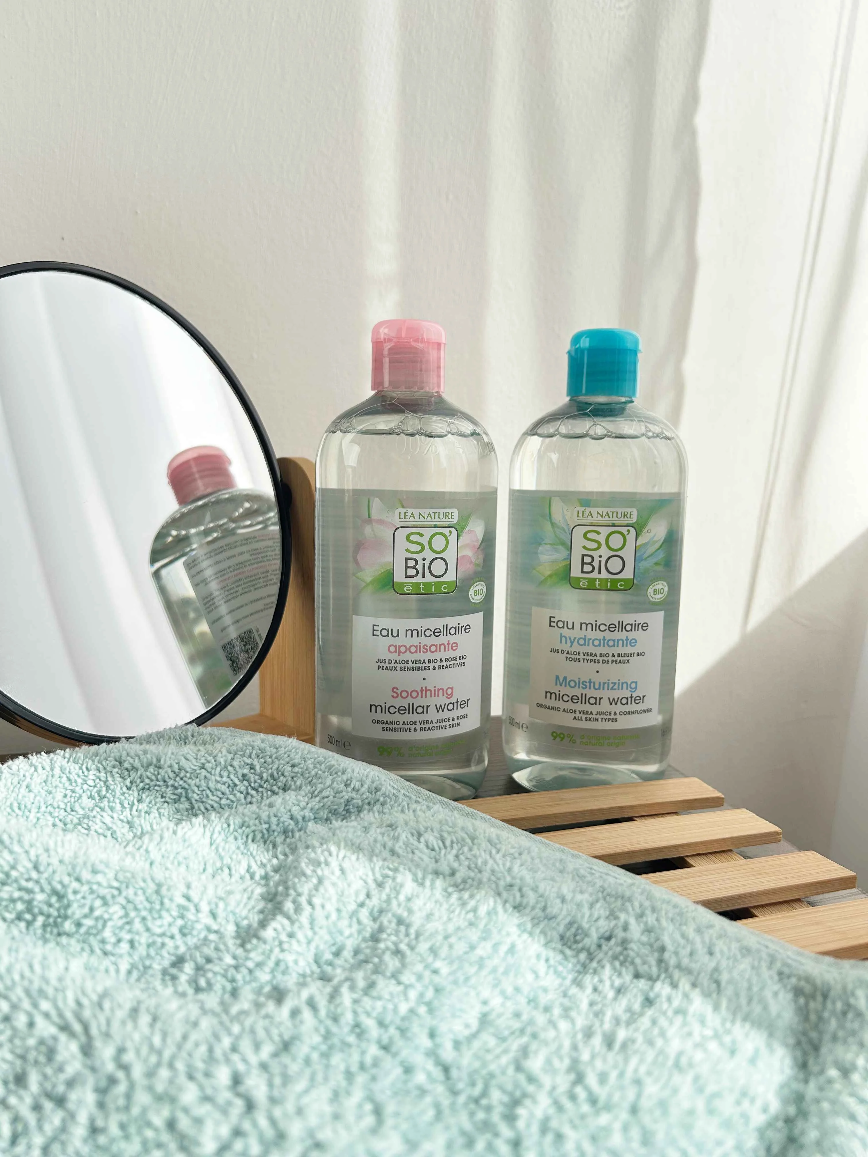 SO’BiO étic Hydratačná micelárna voda s Aloe vera BIO (500 ml) - obohatená o chrpovú vodu