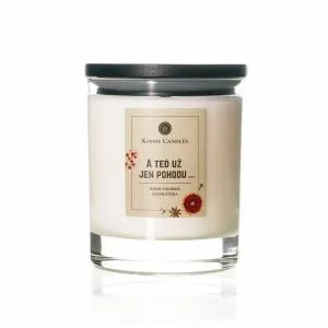 Kimmy Candles Sójová sviečka A teraz už len relaxujte !